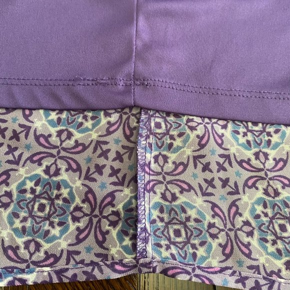 Lane Bryant, Purple Long Spring Dress with slits, Size 22/24 - Picture 8 of 10